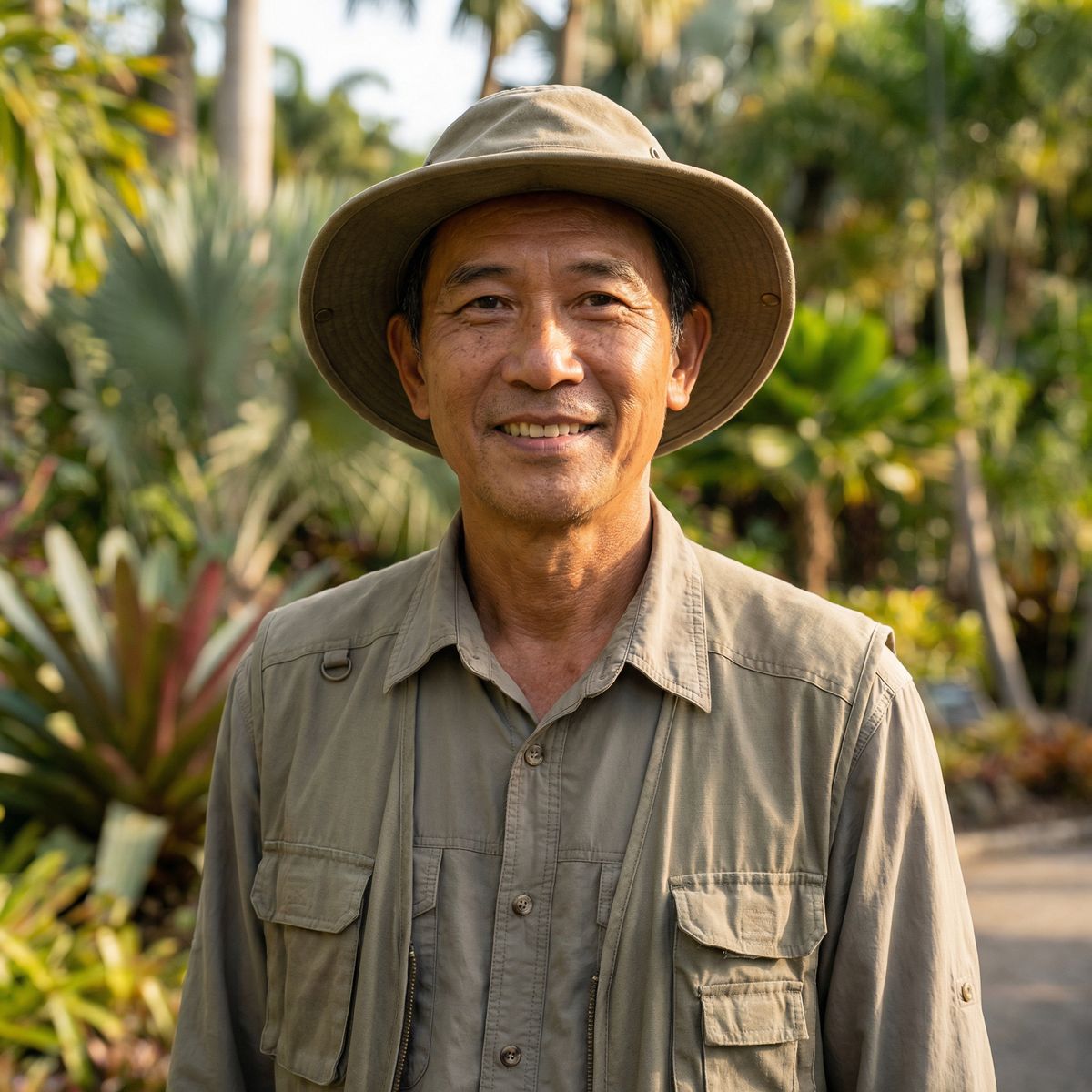 黑丝植物专家林建国